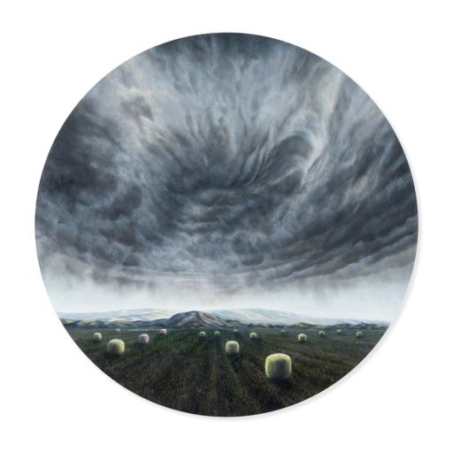 imaginary landscape based on Central Otago New Zealand